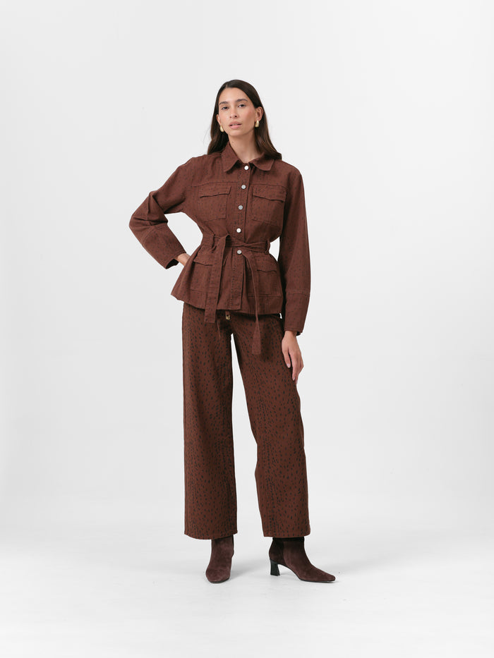 (PRE ORDER) MAGNOLIA JACKET BROWN DEER