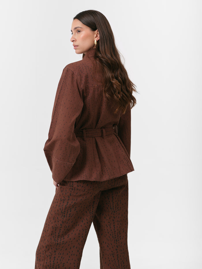 (PRE ORDER) MAGNOLIA JACKET BROWN DEER