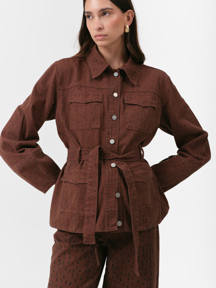 (PRE ORDER) MAGNOLIA JACKET BROWN DEER