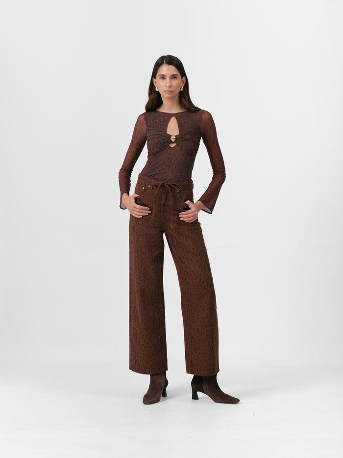 CLOVER JEANS BROWN DEER
