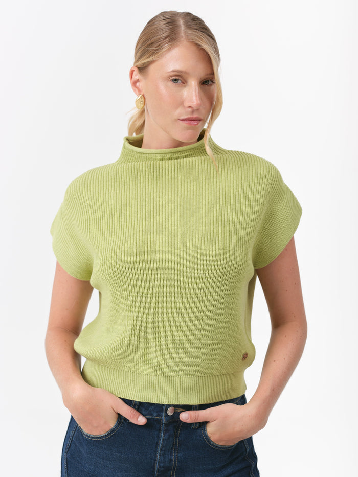 JANE TOP PEAR GREEN