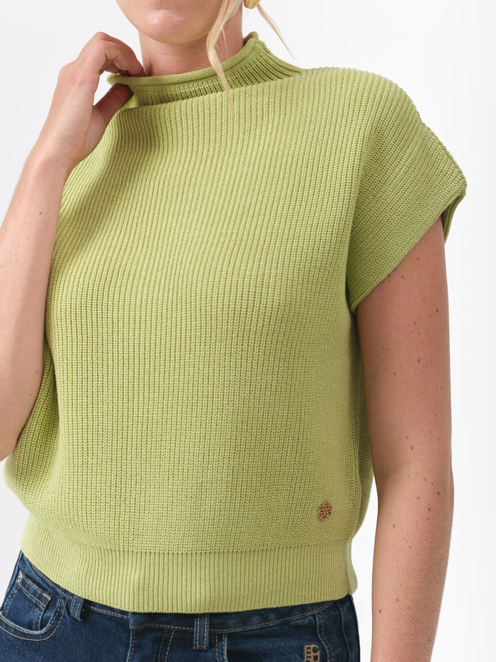 JANE TOP PEAR GREEN
