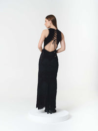 POPPY DRESS BLACK (PRE-ORDER) - (VIP)