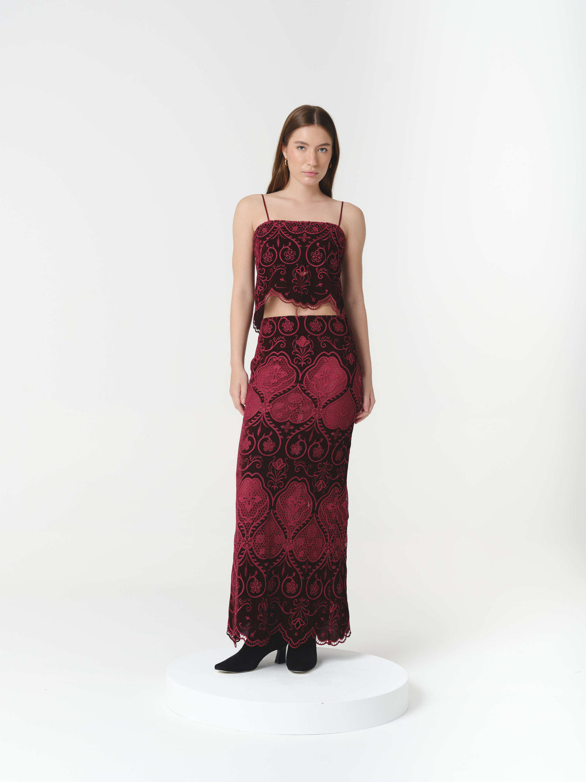 ALTHEA TOP BURGUNDY (VIP)