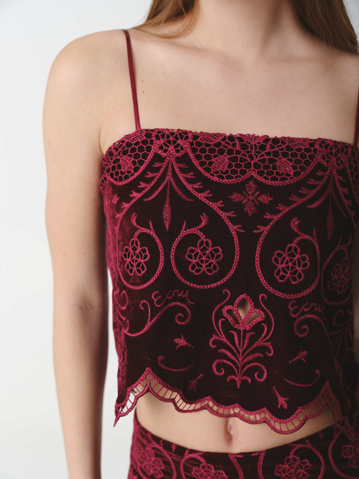 ALTHEA TOP BURGUNDY (VIP)