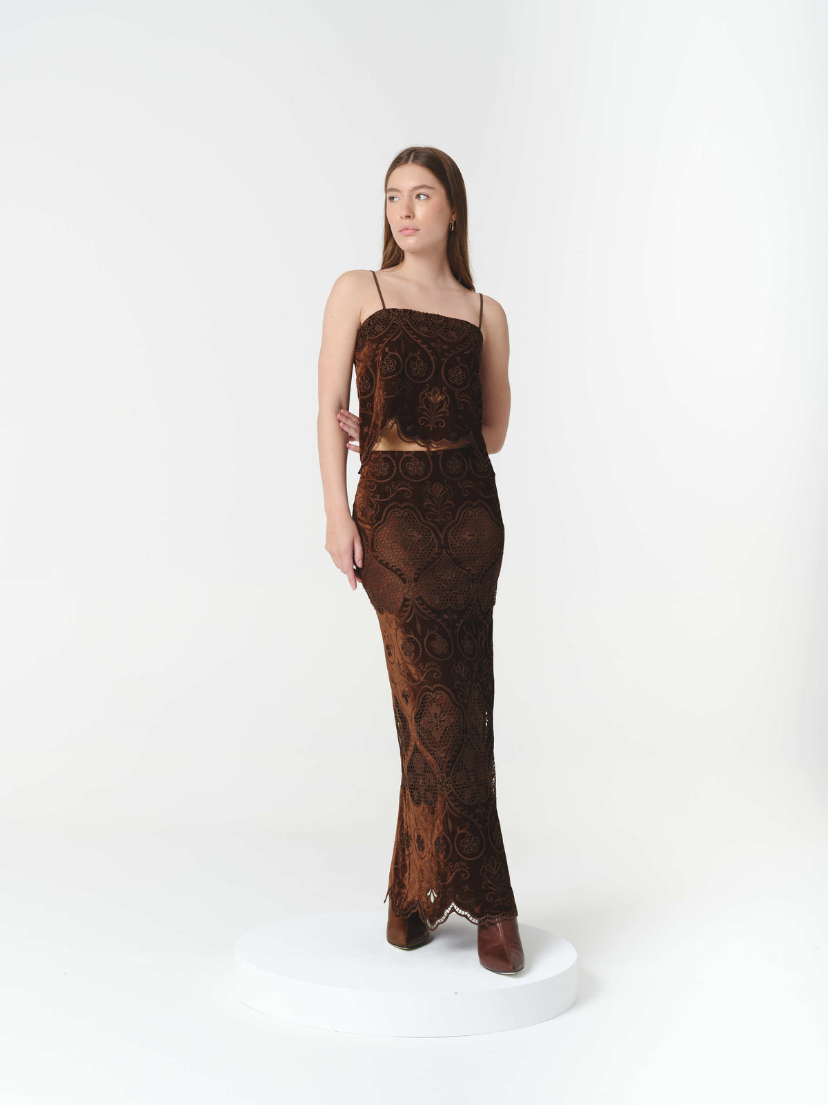 ALTHEA TOP CHOCOLATE (VIP)