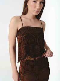 ALTHEA TOP CHOCOLATE (VIP)