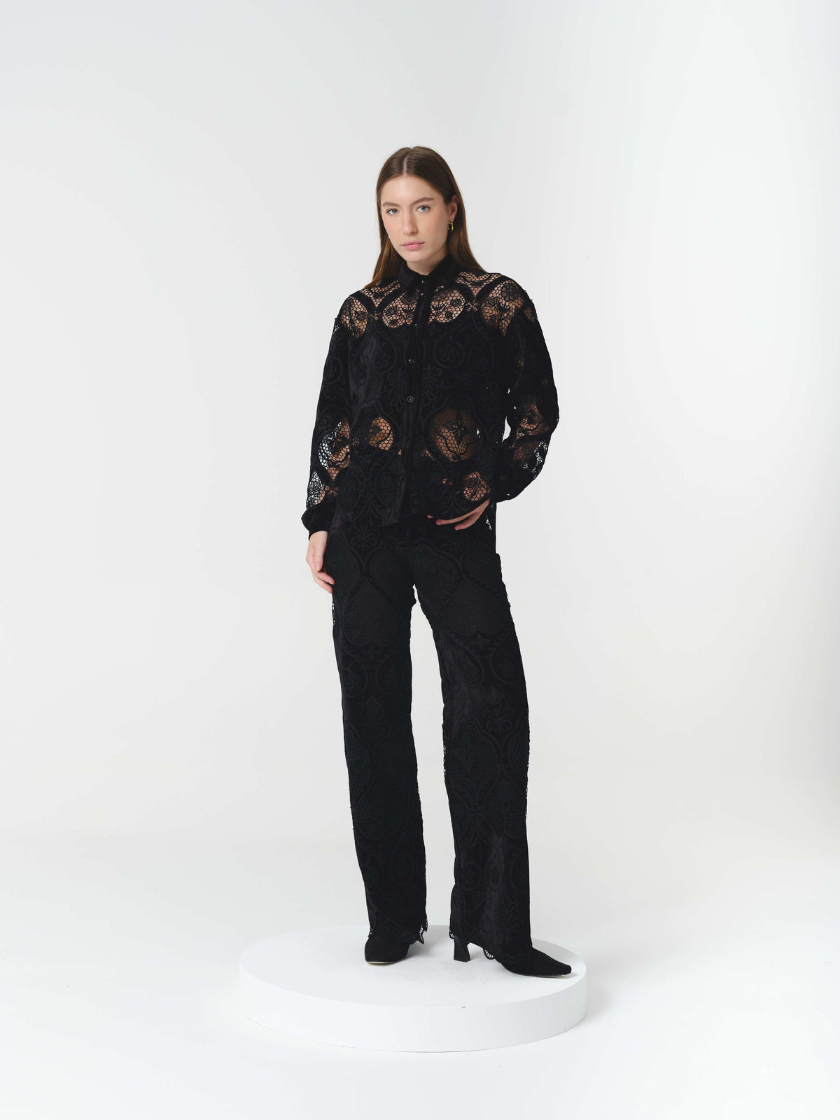 ALTHEA SHIRT BLACK (PRE-ORDER) - (VIP)