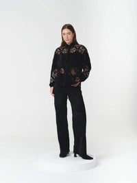ALTHEA SHIRT BLACK (PRE-ORDER) - (VIP)