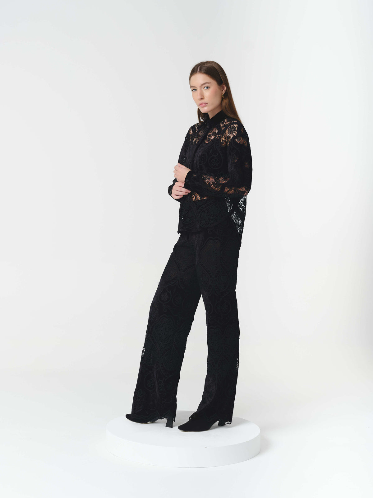 ALTHEA SHIRT BLACK (PRE-ORDER) - (VIP)