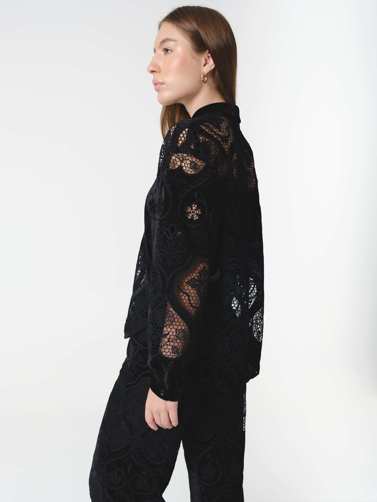 ALTHEA SHIRT BLACK (PRE-ORDER) - (VIP)
