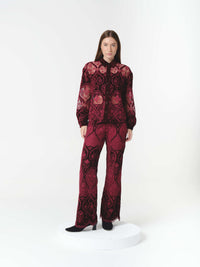 ALTHEA SHIRT BURGUNDY (PRE-ORDER) - (VIP)