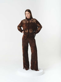 ALTHEA PANTS CHOCOLATE (PRE-ORDER) - (VIP)