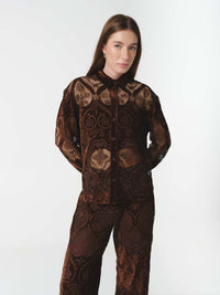 ALTHEA SHIRT CHOCOLATE (PRE-ORDER) - (VIP)
