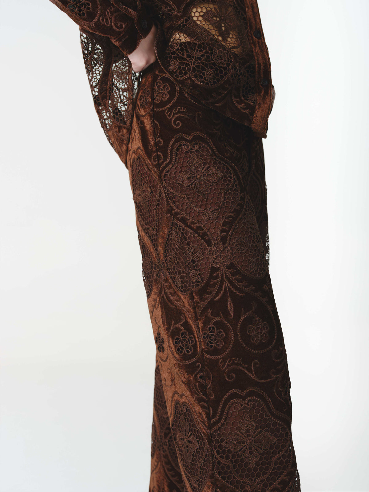 ALTHEA PANTS CHOCOLATE (PRE-ORDER) - (VIP)