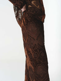 ALTHEA PANTS CHOCOLATE (PRE-ORDER) - (VIP)