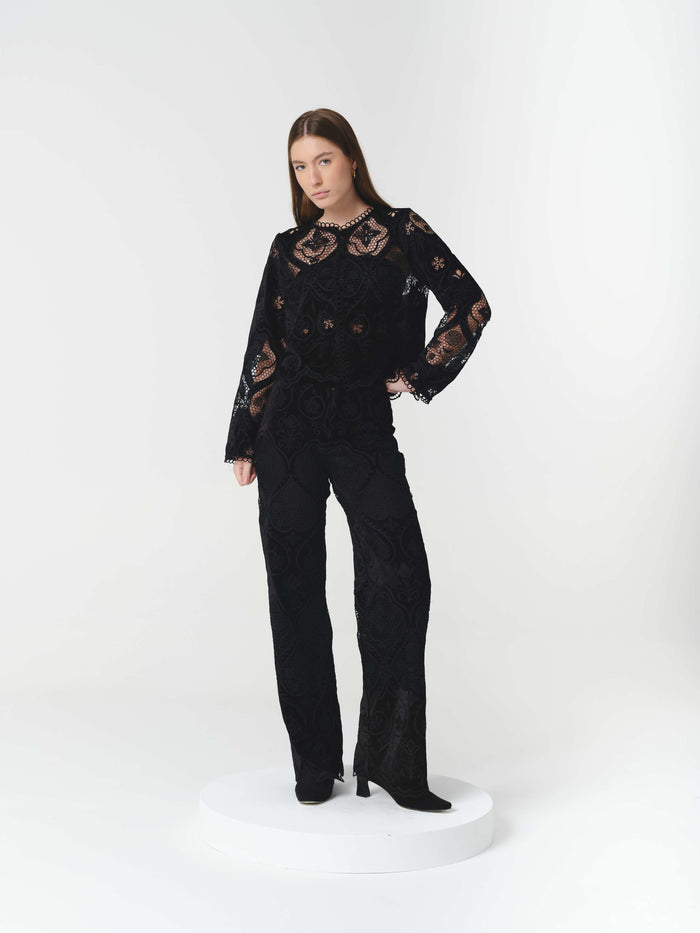 ALTHEA BLOUSE BLACK