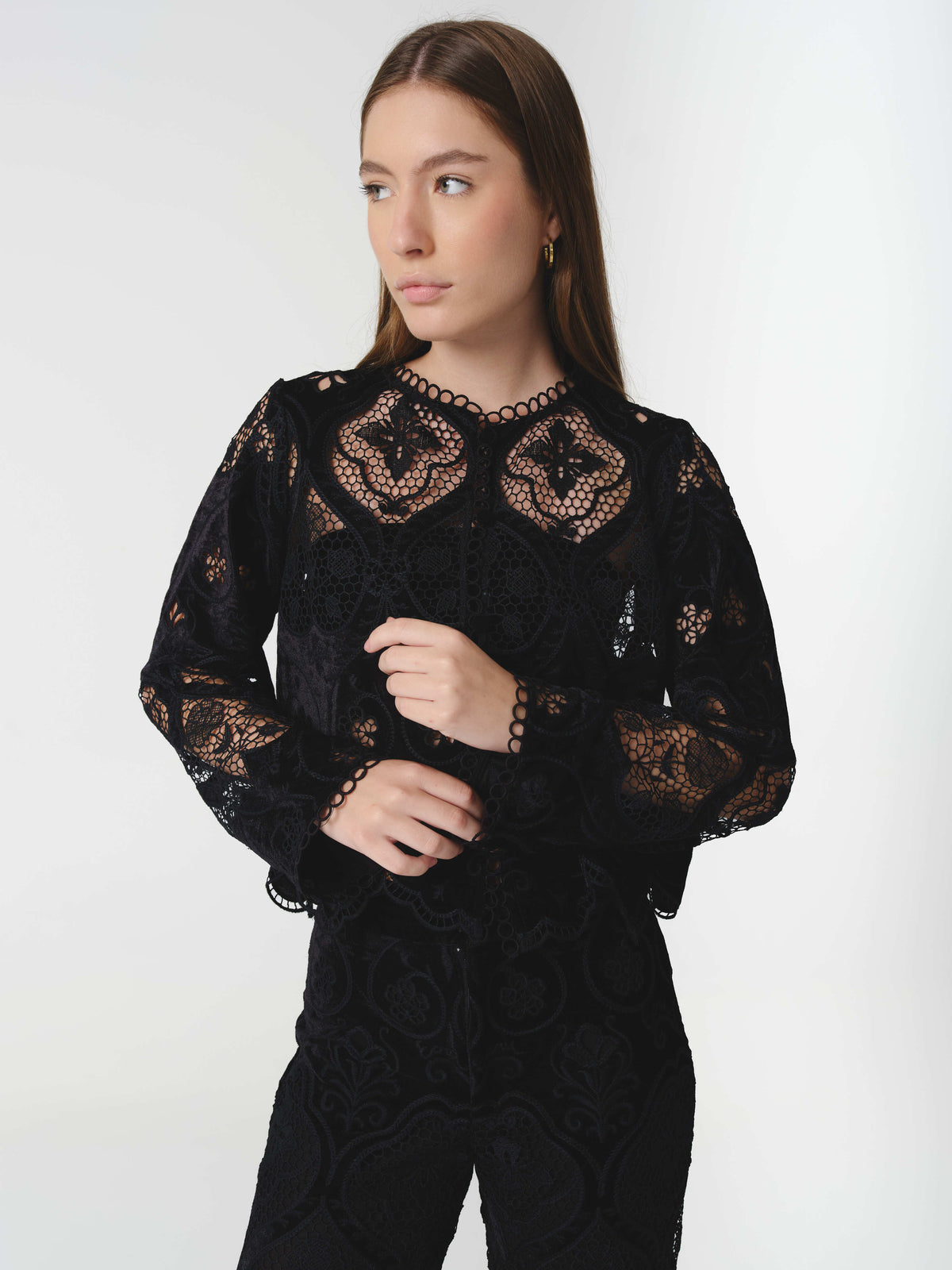 ALTHEA BLOUSE BLACK (VIP)