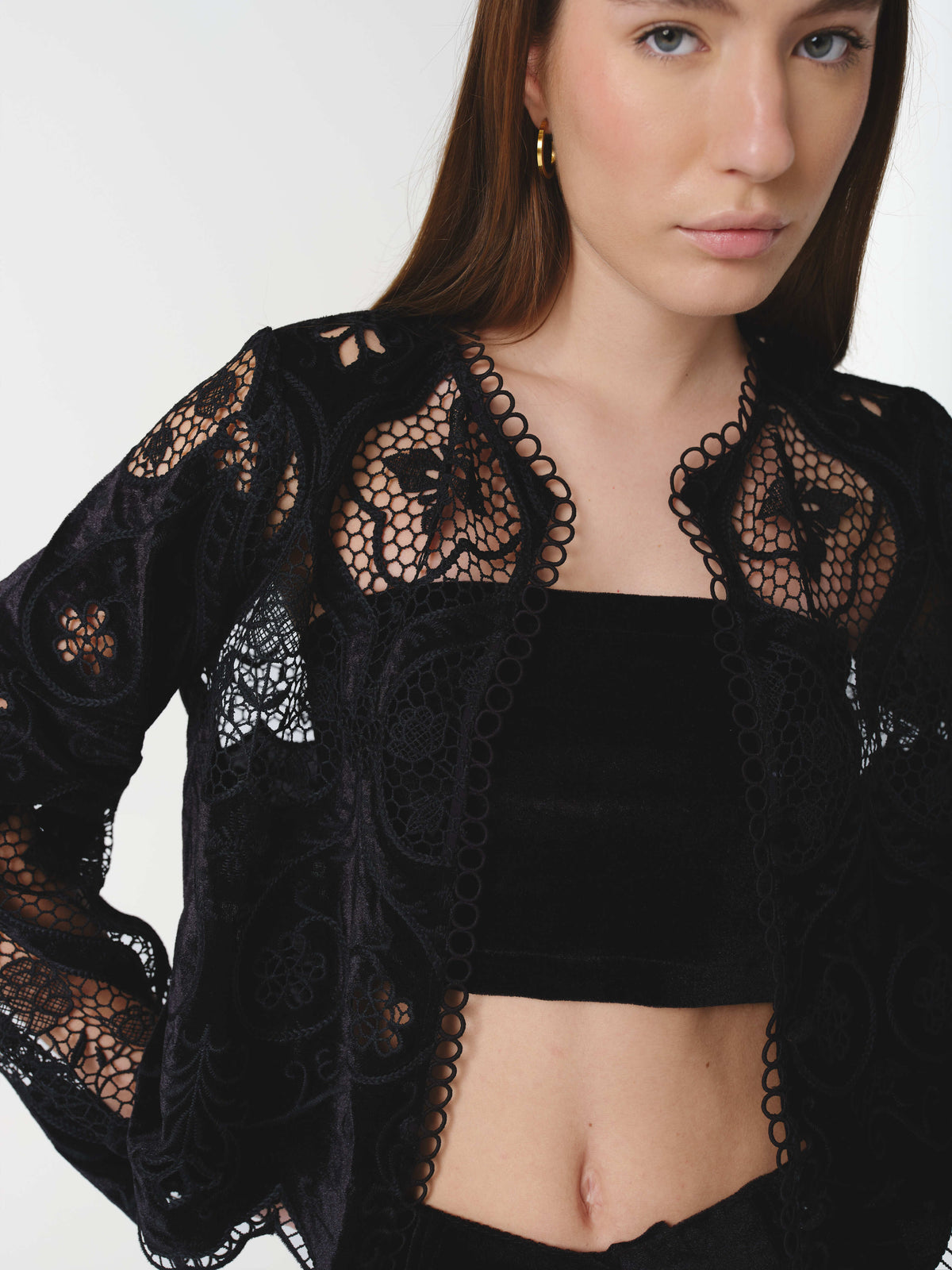 VELVET TOP BLACK (VIP)