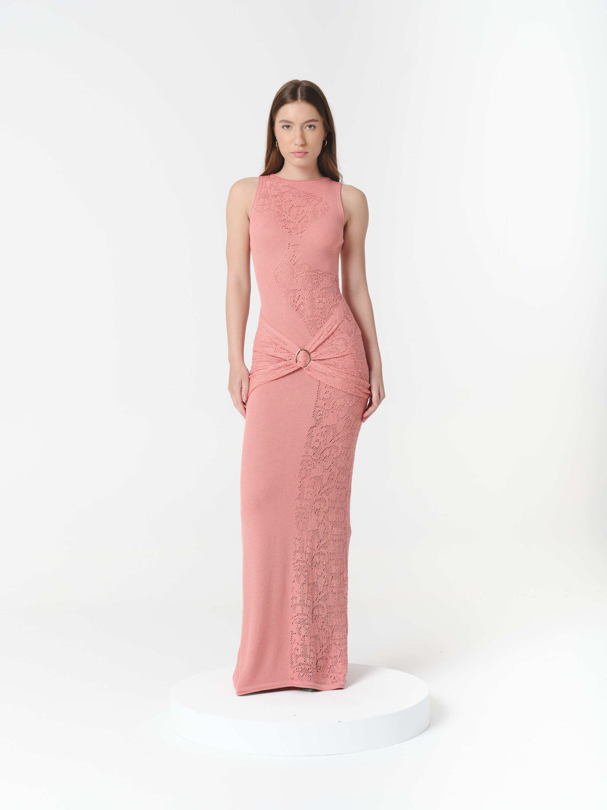GAIA DRESS SALMON (VIP)