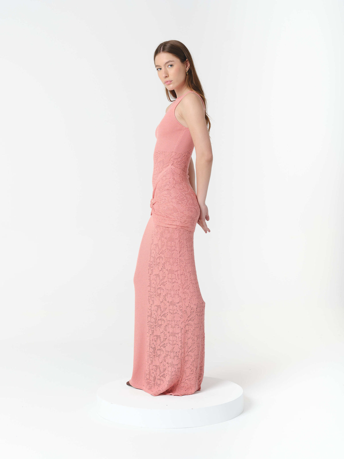 GAIA DRESS SALMON (VIP)