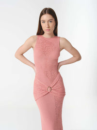 GAIA DRESS SALMON (VIP)