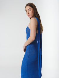 PENELOPE DRESS AMALFI BLUE