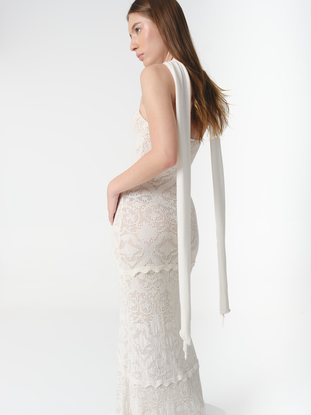 PENELOPE DRESS IVORY