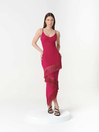 AMAIA DRESS RASPBERRY (PRE-ORDER) - (VIP)