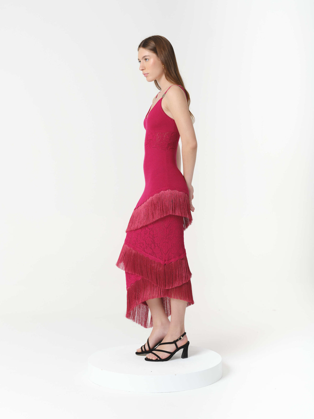 AMAIA DRESS RASPBERRY (PRE-ORDER) - (VIP)