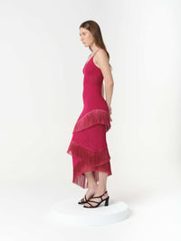 AMAIA DRESS RASPBERRY (PRE-ORDER) - (VIP)