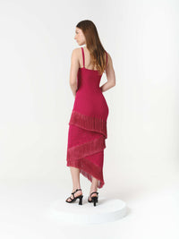 AMAIA DRESS RASPBERRY (PRE-ORDER) - (VIP)