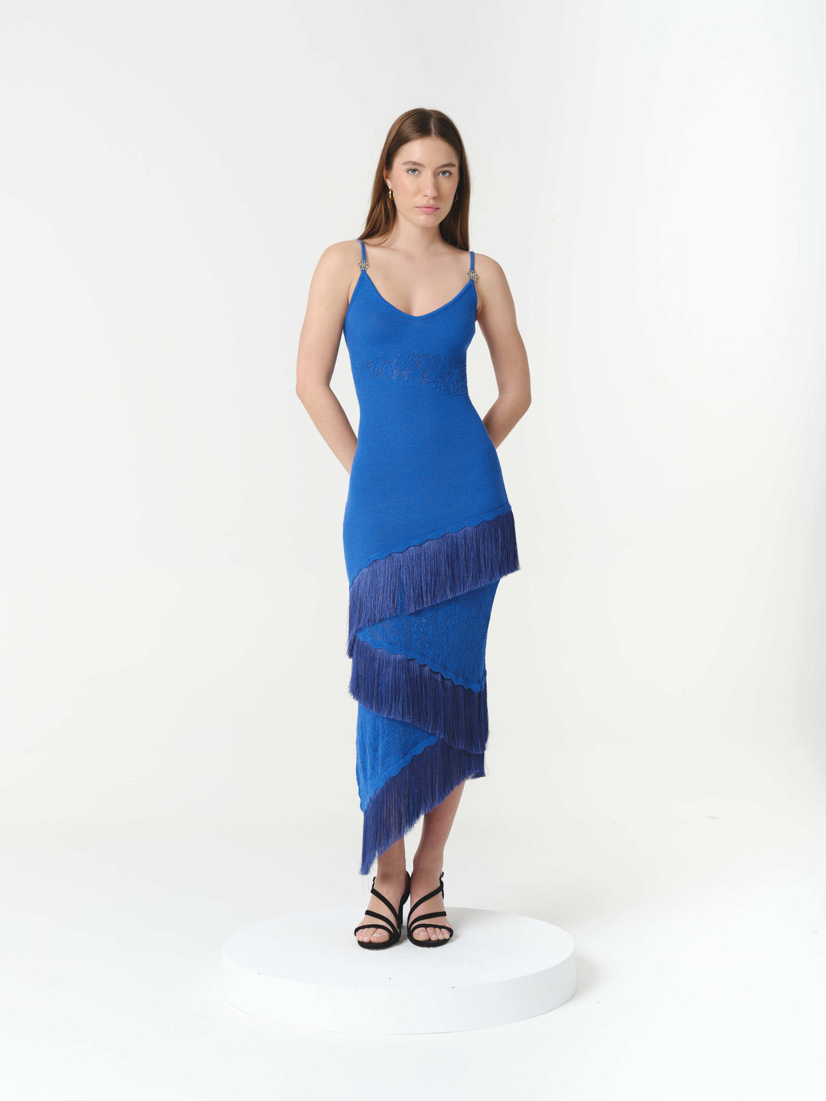 AMAIA DRESS AMALFI BLUE (PRE-ORDER) - (VIP)