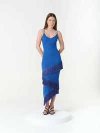 AMAIA DRESS AMALFI BLUE (PRE-ORDER) - (VIP)