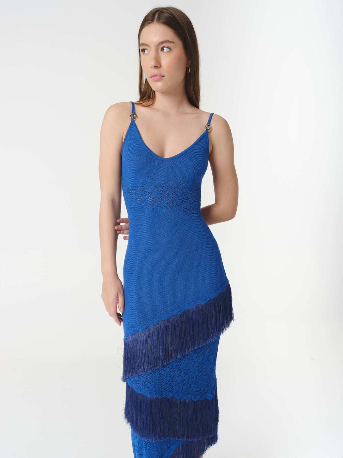 AMAIA DRESS AMALFI BLUE (PRE-ORDER) - (VIP)