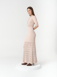 ISABEL DRESS SILVER PEONY