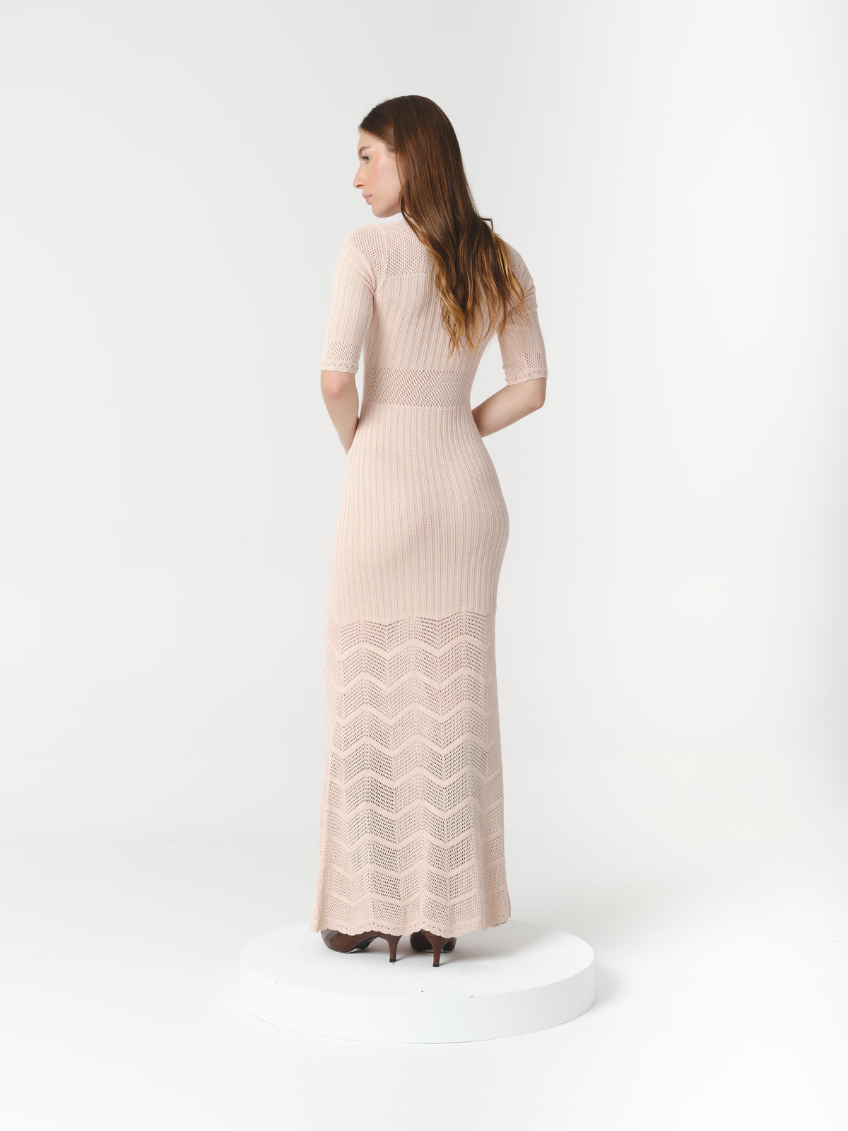 ISABEL DRESS SILVER PEONY