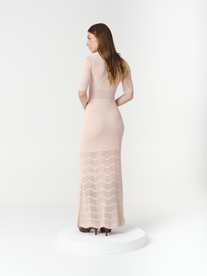 ISABEL DRESS SILVER PEONY