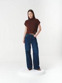 JANE TOP CHOCOLATE