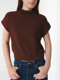 JANE TOP CHOCOLATE
