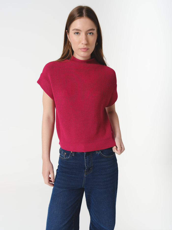 JANE TOP RASPBERRY