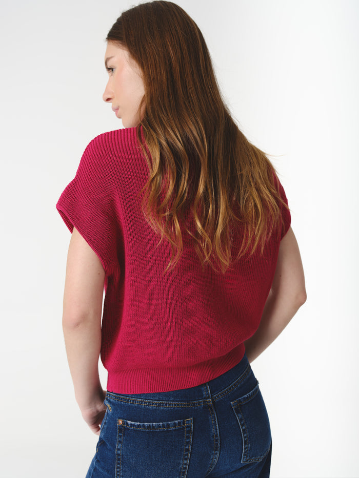 JANE TOP RASPBERRY