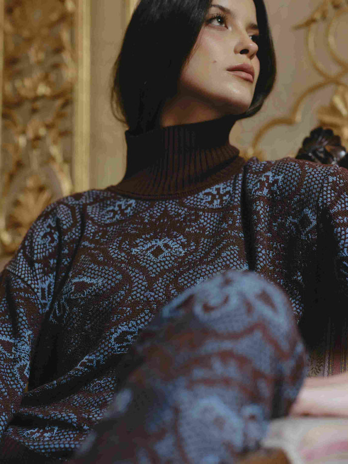 ORENA SWEATER CHOCOLATE