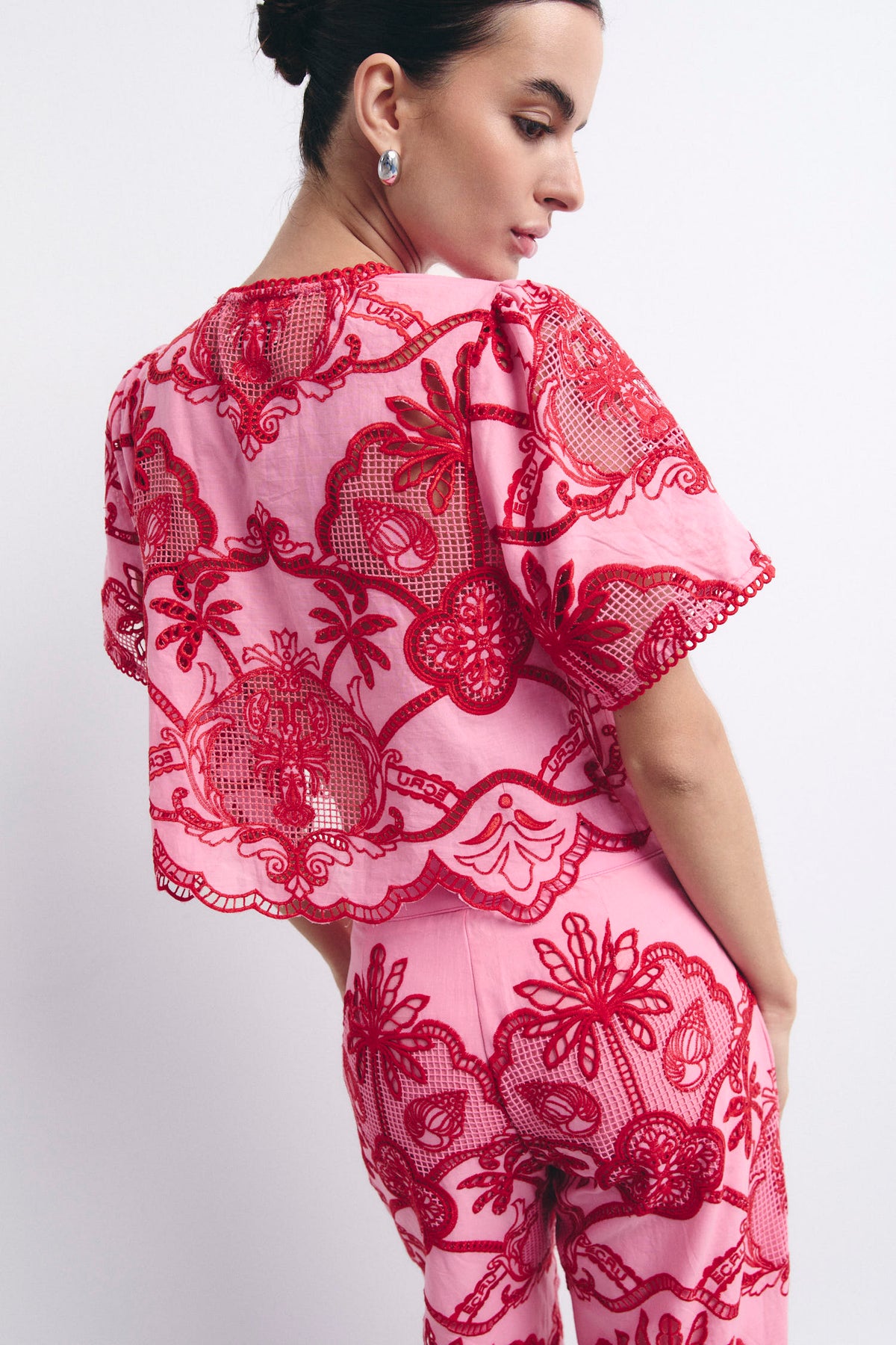 TOSSA BLOUSE LOBSTER PINK