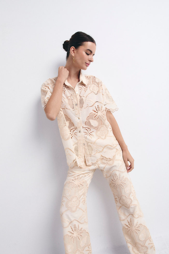 TOSSA SHIRT MACADAMIA