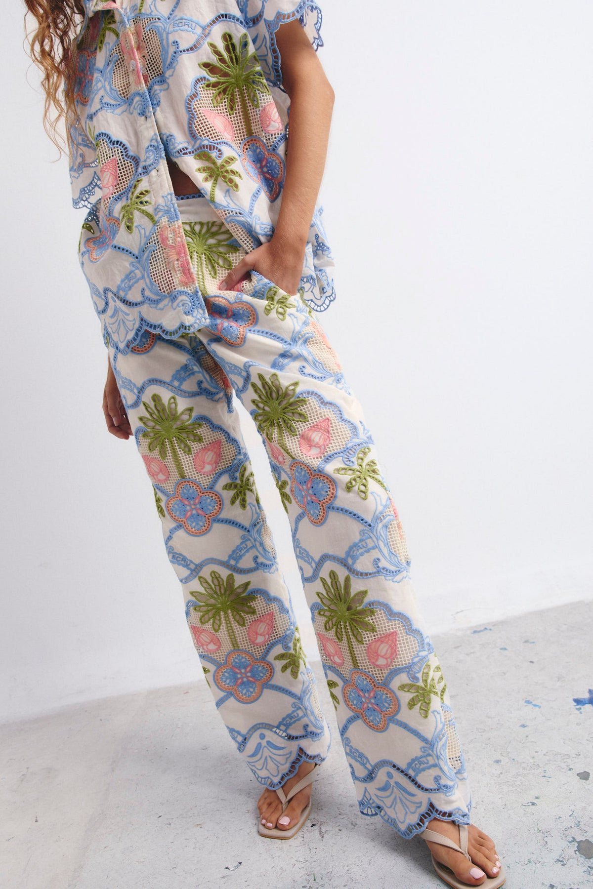 TOSSA PANTS MULTICOLOR