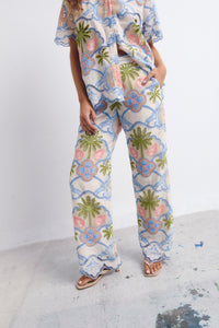 TOSSA PANTS MULTICOLOR