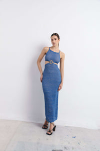 VADELLA DRESS AMALFI BLUE