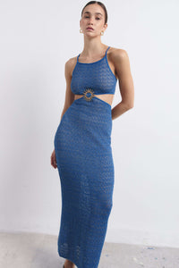 VADELLA DRESS AMALFI BLUE