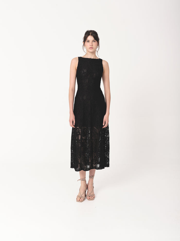 WILLET DRESS BLACK
